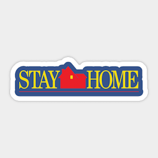 Stay Home - Introverts Know Where It's At Sticker